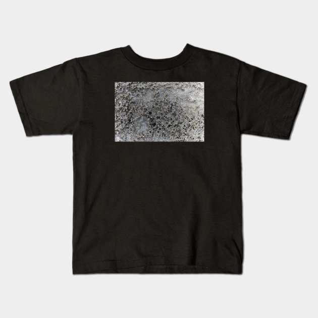 Rough Seaside Rock Texture Kids T-Shirt by textural